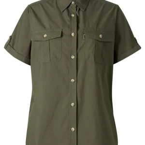 Pinewood Bluse Safari, Moss Green Bestpreis